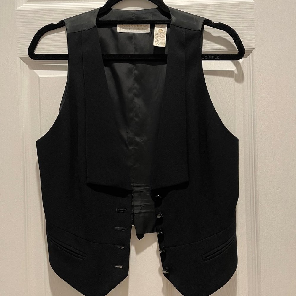 Dana Buchman - Black Vest